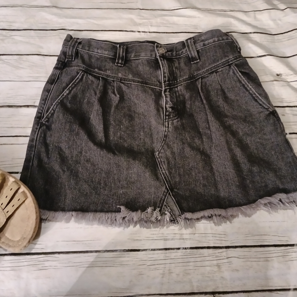 We the Free Denim mini skirt Free People sz 30